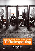 T2 Trainspotting 2017 poster Ewan McGregor Ewen Bremner Jonny Lee Miller Danny Boyle Tåg