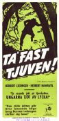 Ta fast tjuven 1950 poster Herbert Leidinger Herbert Navratil Vera Kulicek Don Chaffey