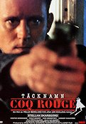 Täcknamn Coq Rouge 1989 poster Stellan Skarsgård Pelle Berglund Text: Jan Guillou