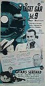Tåget går kl 9 1948 poster Thor Modéen