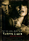 Taking Lives 2004 poster Angelina Jolie Ethan Hawke Kiefer Sutherland DJ Caruso