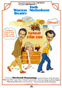 Tango för tre 1975 poster Warren Beatty Mike Nichols