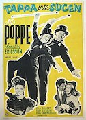 Tappa inte sugen 1947 poster Nils Poppe Annalisa Ericson Ulla Sallert Lars-Eric Kjellgren Dans