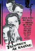 Tärningen är kastad 1960 poster Anita Björk Sven Lindberg Gio Petré Åke Falck