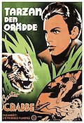 Tarzan den orädde 1933 poster Buster Crabbe