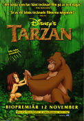 Tarzan Disney 1999 poster Tony Goldwyn Chris Buck