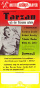 Tarzan och den försvunna safarin 1957 poster Gordon Scott Robert Beatty Yolande Donlan H Bruce Humberstone Äventyr matinée