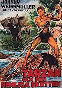 Tarzan och den hemliga skatten 1941 poster Johnny Weissmuller Hitta mer: Tarzan