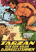 Tarzan och den vilda djungelstammen 1957 poster Gordon Scott Robert Beatty Yolande Donlan H Bruce Humberstone Hitta mer: Tarzan