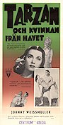 Tarzan och kvinnan från havet 1948 poster Johnny Weissmuller Brenda Joyce George Zucco Robert Florey Hitta mer: Tarzan