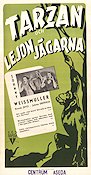 Tarzan och lejonjägarna 1947 poster Johnny Weissmuller Brenda Joyce Johnny Sheffield Kurt Neumann Hitta mer: Tarzan