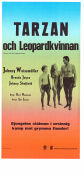 Tarzan och Leopardkvinnan 1946 poster Johnny Weissmuller Brenda Joyce Johnny Sheffield Kurt Neumann Hitta mer: Tarzan