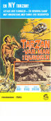 Tarzan vår man i djungeln 1966 poster Mike Henry Robert Day