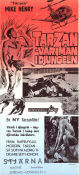 Tarzan vår man i djungeln 1966 poster Mike Henry David Opatoshu Manuel Padilla Jr Robert Day Hitta mer: Tarzan Agenter