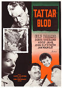 Tattarblod 1954 poster Ulf Palme Doris Svedlund Jan Malmsjö John Elfström Hampe Faustman