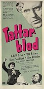 Tattarblod 1954 poster Ulf Palme Doris Svedlund Jan Malmsjö John Elfström Hampe Faustman