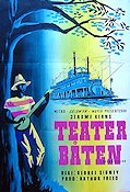 Teaterbåten 1951 poster Kathryn Grayson Ava Gardner Howard Keel George Sidney Musik: Jerome Kern Musikaler Skepp och båtar