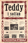 Teddy i soffan 1915 poster Victor Arnold Aud Nissen Paul Heideman Björn Björnson