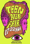 Teenaga Fair Göteborg Mässhallarna 1967 affisch Affischkonstnär: Ulla Almquist-Larson