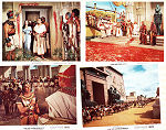 The Ten Commandments 1956 lobbykort Charlton Heston Yul Brynner Anne Baxter Cecil B DeMille Religion