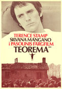 Teorema 1968 poster Silvana Mangano Terence Stamp Massimo Girotti Pier Paolo Pasolini