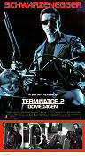 Terminator 2 1991 poster Arnold Schwarzenegger Linda Hamilton Edward Furlong Robert Patrick Earl Boen James Cameron Motorcyklar Vapen