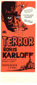 The Terror 1963 poster Boris Karloff Jack Nicholson Sandra Knight Roger Corman