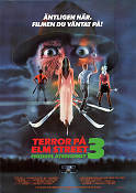 Terror på Elm Street 3 1987 poster Robert Englund Wes Craven Hitta mer: Elm Street