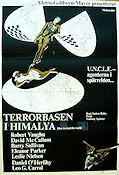 Terrorbasen i Himalaya 1969 poster Robert Vaughn David McCallum Hitta mer: Man From UNCLE Agenter
