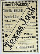 Texas Jack 1897 affisch 