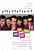 That Thing You Do! 1996 poster Liv Tyler Charlize Theron Tom Everett Scott Tom Hanks Rock och pop