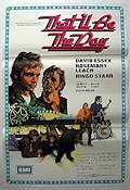 That´ll Be the Day 1974 poster Ringo Starr Beatles David Essex Rock och pop