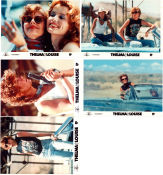 Thelma and Louise 1991 lobbykort Susan Sarandon Geena Davis Brad Pitt Harvey Keitel Ridley Scott