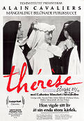 Thérese 1986 poster Catherine Mouchet Hélene Alexandridis Aurore Prieto Alain Cavalier