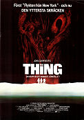 The Thing 1982 poster Kurt Russell Wilford Brimley Keith David John Carpenter Kultfilmer