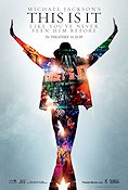 This Is It 2009 poster Michael Jackson Dokumentärer Rock och pop