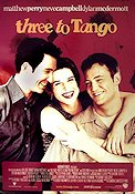 Three to Tango 1999 poster Matthew Perry Damon Santostefano