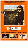 Thriller en grym film 1974 poster Christina Lindberg Heinz Hopf Despina Tomazani Bo Arne Vibenius Kultfilmer