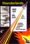 Thunderbirds TV 1965 poster Alan Pattillo Från TV Rymdskepp