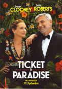 Ticket to Paradise 2022 poster George Clooney Sean Lynch Julia Roberts Ol Parker