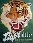 Tiger-kläder 1940 affisch Schwartzman Nordström