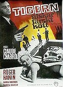 Tigern älskar färskt kött 1965 poster Daniela Bianchi Claude Chabrol