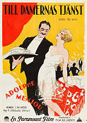 Till damernas tjänst 1927 poster Adolphe Menjou Kathryn Carver Harry d´Abbadie