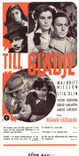 Till glädje 1950 poster Stig Olin Maj-Britt Nilsson Birger Malmsten Ingmar Bergman