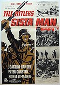 Till Hitlers sista man 1959 poster Joachim Hansen Hitta mer: Adolf Hitler Krig Hitta mer: Nazi