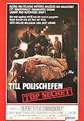 Till polischefen 1975 poster Michael Moriarty Susan Blakely Poliser