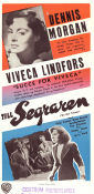 Till segraren 1948 poster Viveca Lindfors Dennis Morgan Victor Francen Delmer Daves