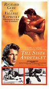 Till sista andetaget 1983 poster Richard Gere Valérie Kaprisky Jim McBride