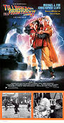 Tillbaka till framtiden 2 1989 poster Michael J Fox Christopher Lloyd Lea Thompson Robert Zemeckis Bilar och racing