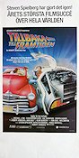 Tillbaka till framtiden 1985 poster Michael J Fox Christopher Lloyd Robert Zemeckis Bilar och racing